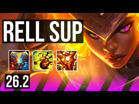 RELL & Miss Fortune vs THRESH & Ezreal (SUP) | Good KDA: 4/1/27 | EUW Challenger | 26.2