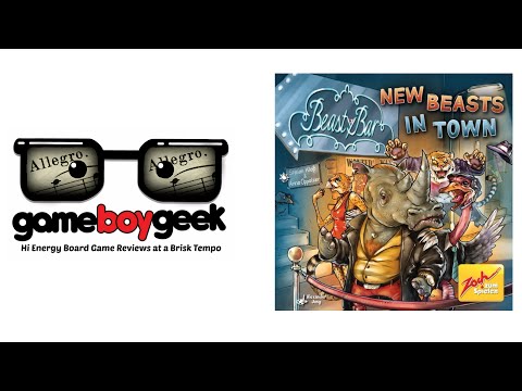 The Game Boy Geek's Allegro (2-min) Review of Beasty Bar-New Beasts in Town