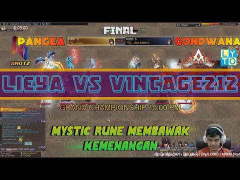 [GRAND CHAMPIONSHIP PM]Lieya VS VINTAGE212 30/1/2022 - ATLANTICA REBIRTH INDONESIA