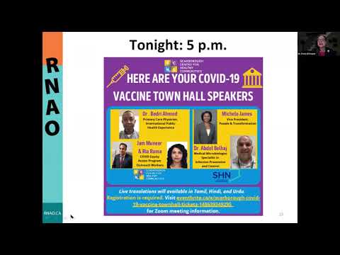 #COVID19 Webinar Series: Wave three: Update, advocacy and what's next? (April 12, 2021)