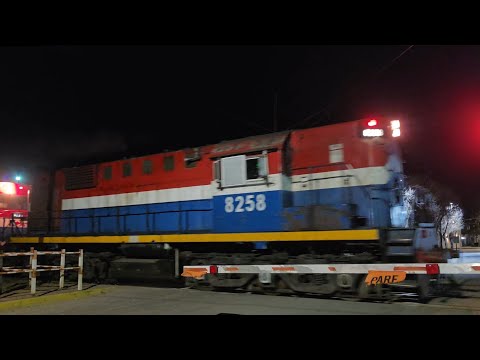 [4K] Tren cargado de NCA con destino a Rosario pasando por Marcos Juárez!!!!!!