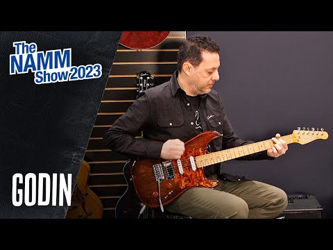 Электрогитара Godin Session T-Pro Ltd Kanyon Burst MN (052288)
