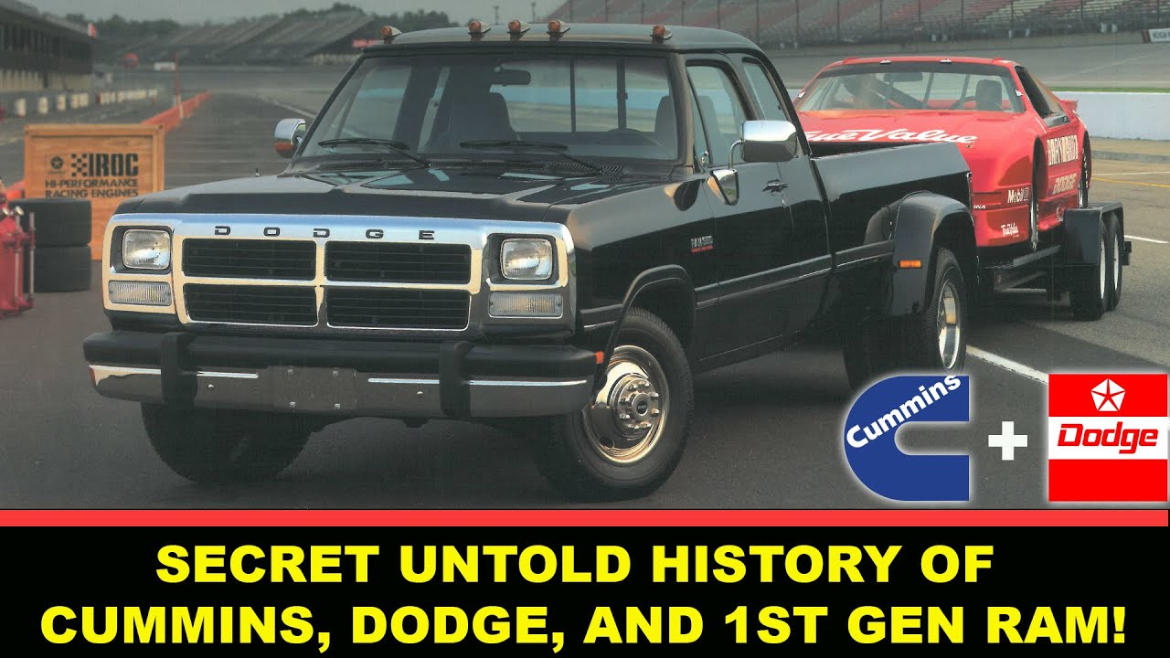 The Full Untold History Of Cummins, Dodge, And The 1st Gen Ram!