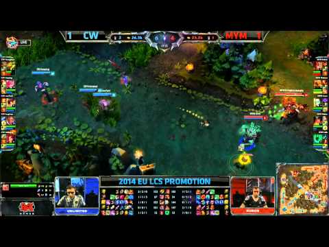 Meet Your Makers vs Copenhagen Wolves | Game 3 Bo5 | 2014 EU LCS Spring Promotion Season 4