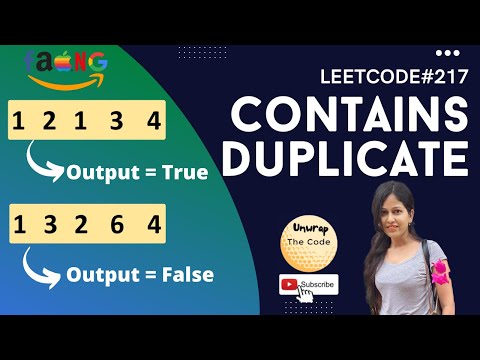 Contains Duplicate  | LEETCODE 217 | Solution & Explanation | Coding Interviews