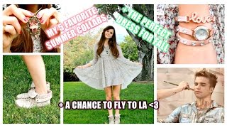 5 FAV SUMMER COLLABS + Perfect Fall Outfit + Chance to fly to LA ❤ | Vlog