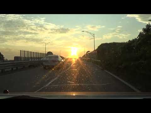 The drive home on Rte. 128 after a long day at the beach in Gloucester, MA. (1:43min)