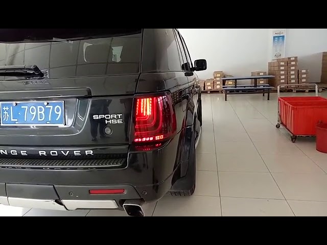 Range Rover Sport 2005-2013 гг. Задние фонари GLONN с динамическим LED-поворотником (2 шт) Video 1