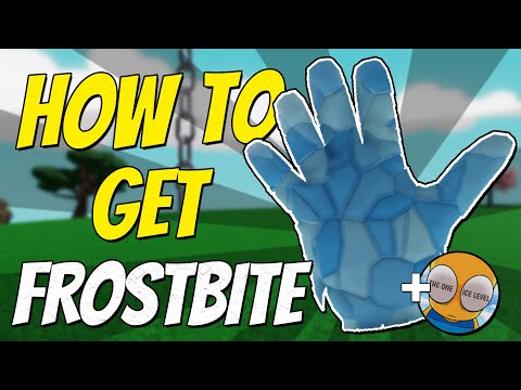 How to easily get the FROSTBITE GLOVE in Slap Battles! | Roblox