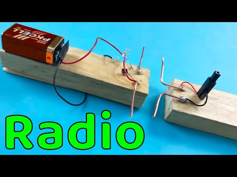 How to make the world's easiest Radio ! Do it yourself at home!