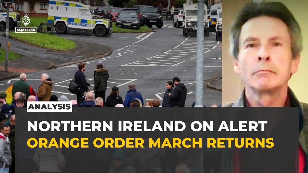Orange Order march revives memories of Troubles in Northern Ireland, analyst says