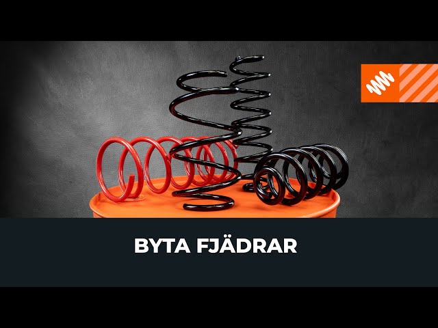 Se en videoguide om Stötdämpare fjäder byta i TOYOTA VERSO S