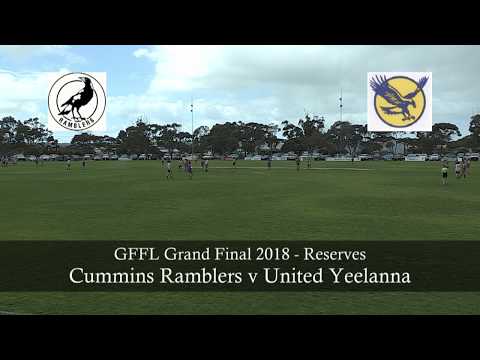 2018 GFFL Reserves Grand Final - Cummins Ramblers v United Yeelanna