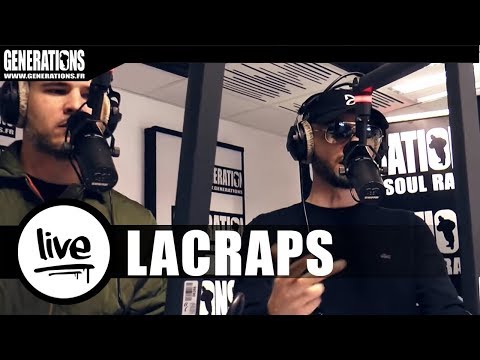 Lacraps - Live "J'aurais pu" ft Ali Polva & Dezef (Live des studios de Generations)