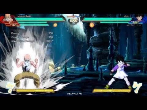 Dragon Ball FighterZ - Master Roshi 100% Combo (No Spark; 7 Bars)