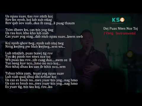J Vang - Dej Puas Ntws Nce Toj ( Instrumental )
