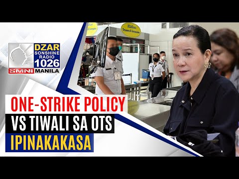 #SonshineNewsBlast: One–strike policy vs tiwaling OTS personnel, ipinakakasa ni Sen. Poe