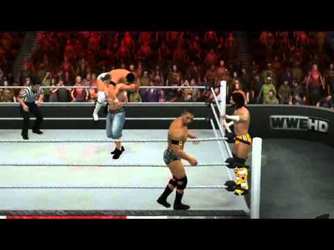 cena takes out nexus again by 316cenafan