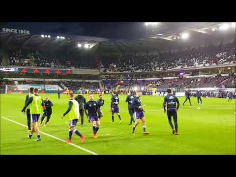 Andonline RSC Anderlecht - Club Brugge Warming Up