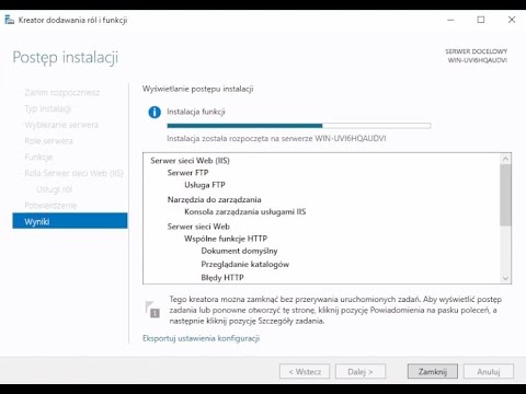 [INF.02] Server WWW (IIS) + FTP (Microsoft Server)