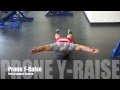 Prone Y Raise