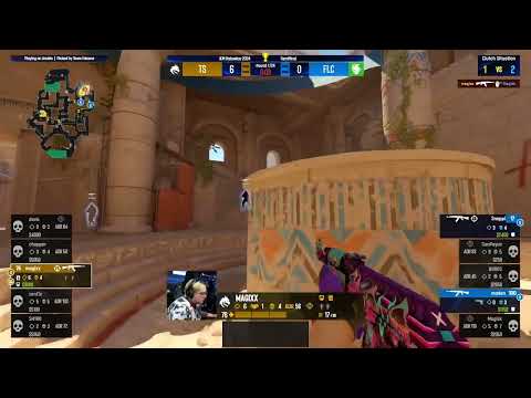 Magixx 1v4 clutch Spirit vs Falcons
