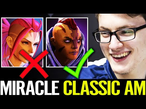 MIRACLE Classic Anti Mage! NO PERSONA Anti Mage Still Win 7.27 Dota 2 Pro Gameplay