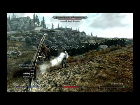 Skyrim EPIC BATTLE!