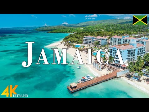 FLYING OVER JAMAICA (4K UHD) - Relaxing Music Along With Beautiful Nature Videos - 4k ULTRA HD