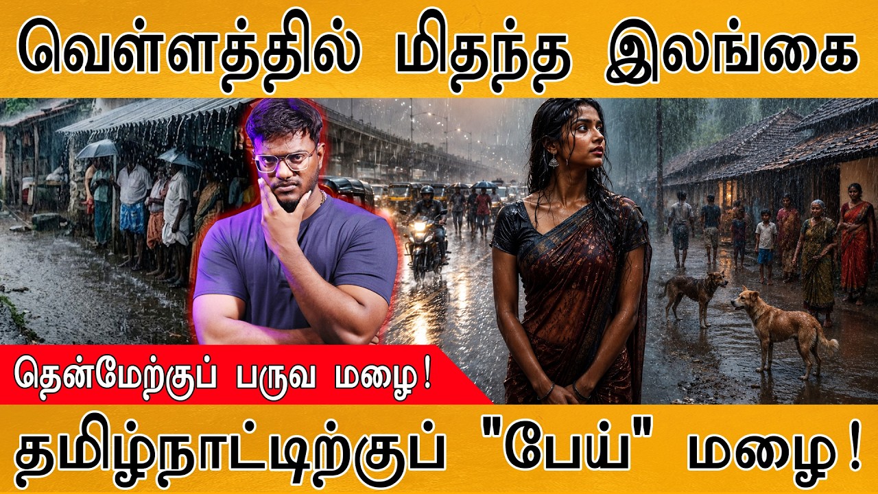 வெள்ளத்தில் மிதந்த Sri lanka | தென்மேற்குப் பருவ மழை! | தமிழ