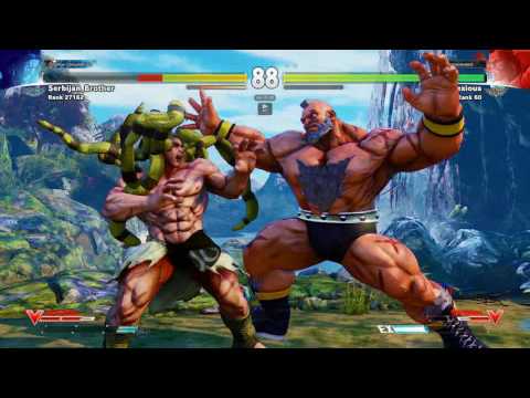 SFV~ Zangief (infexious) vs. NeCalli (Serbijan_Brother) HD