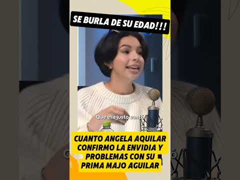 Angela Aguilar mocks her cousin Majo Aguilar's age #gossip #viral #news