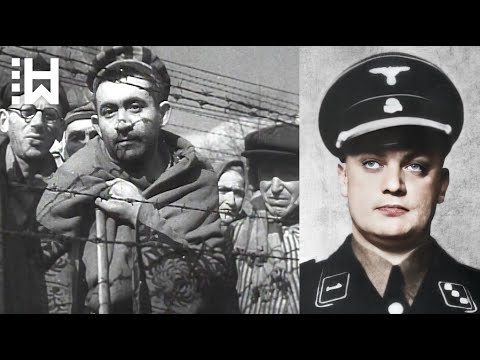 Execution of Nazi commandant of Auschwitz III & Natzweiler-Struthof Camps - Heinrich Schwarz