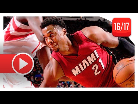 Hassan Whiteside Full Highlights vs Rockets (2017.02.15) - 23 Pts, 14 Reb, 5 Blk, BEAST!