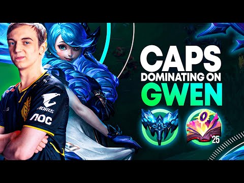 G2 Caps is SPAMMING GWEN MID? Are we sleeping on this *NEW CHAMPION*?