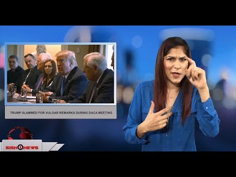 Sign1News 1.11.18 - News in American Sign Language (ASL)