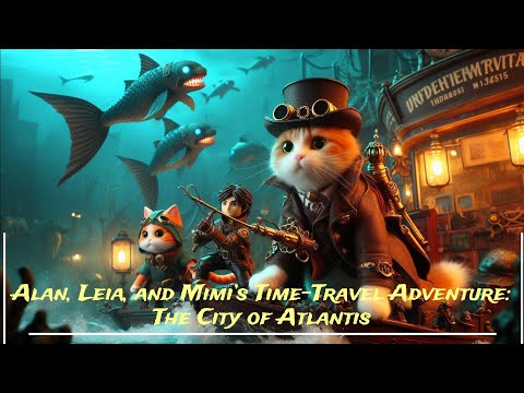 [Enchanted Storyland!  ]The City of Atlantis Alan, Leia, and Mimi’s Time-Travel  /Children's stories
