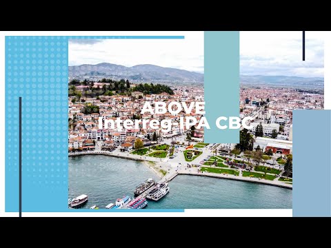 Ohrid, North Macedonia ( from above )