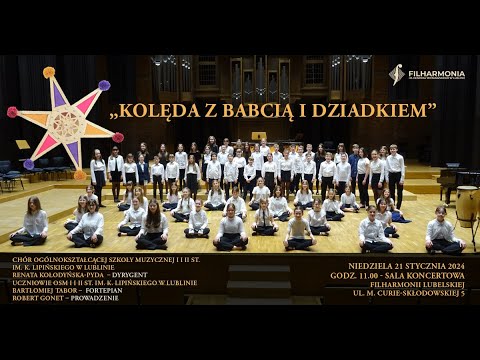 Chór OSM I st. w Filharmonii Lubelskiej - 21 stycznia 2024 r.