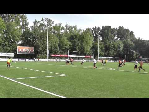 21 sept 2013 Jodan Boys A1 - VV De Meern A1 com 2-0 De vlag!