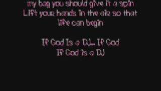 Pink - If God Is A DJ (Lyrics)