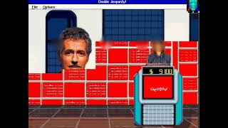 DOS Game:  Jeopardy! Deluxe Edition  (1994 GameTek, Inc.)