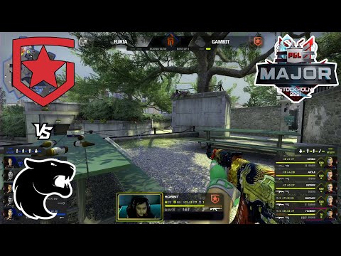 GAMBIT VS FURIA | PGL Major Stockholm 2021 | Лучшие моменты | csgo