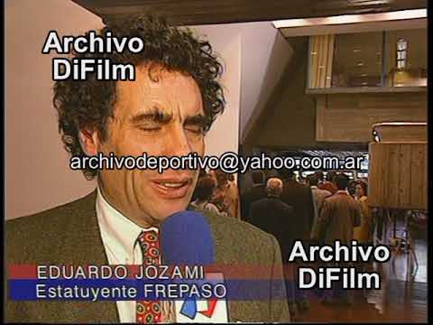 Estatuyentes trataron temas de Medio Ambiente - DiFilm 1996