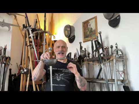 Verdadera Destreza cuphilt rapier from Timeblade Guild