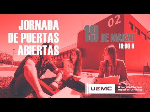 Jornada De Puertas Abiertas UEMC - Grados y dobles grados presenciales Curso 22/23