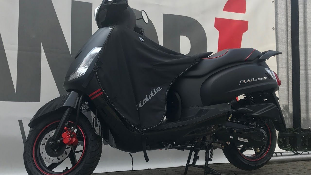 Origineel beenkleed monteren | Sym Fiddle 2