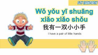 Download lagu A pair of hands - Wo You Yi Shuang Xiao Xiao Shou | Lyrics Mandarin Kid Song mp3