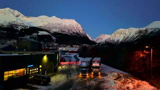 preview picture of video 'Daf XF and Scania R V8 in beautiful Norway scenery'