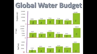 Estimation of Global Water Budget